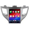 Faozhuo Android 14 Autoradio per Hyundai Tucson 2016-2018 con Carplay Android Auto, 9 pollici HD TouchScreen Schermo Navigatore con Bluetooth WiFi GPS RDS FM Schermo diviso(B,1+32GB 4Core)