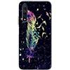 Mixroom - Cover Custodia Back case In TPU Silicone Morbido Per Huawei Nova 5T Fantasia Piuma Rondini Infito M753