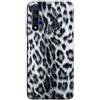 Mixroom - Cover Custodia Back case In TPU Silicone Morbido Per Huawei Nova 5T Fantasia Leopardato Bianco E Nero M756