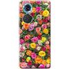 Mixroom - Cover Custodia Back case In TPU Silicone Morbido Per Huawei Honor X7 Fantasia Rose Fiori Q240