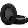 TaiZiChangQin Cuscinetti auricolari in memory foam compatibili con cuffie HyperX Cloud 2 / Alpha/Turtle Beach Stealth 400 600 / ATH M50X M40X (auricolari in tessuto)