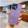PAIX Custodia Compatibile con Realme C55 Cover Trasparente Brillantini Stellari Sottile Antiurto in TPU