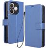 RonRun RonRon Cover Oppo A5 Pro 5G Libro, Flip Custodia Portafoglioin Pelle, Antiurto case per Oppo A5 Pro 5G, blu