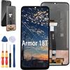 Yuxyiony Nuovo Sostituzione dello Schermo per Ulefone Armor 18T Display LCD Riparazione dello Schermo e Sostituzione Strumento Accessori