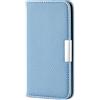 VQWQ Custodia per Samsung Galaxy A40, Flip Cover Portafoglio in Pelle PU Motivo litchi Slot per Schede Libro Cavalletto Supporto Wallet Case Cordino Chiusura Magnetica per Maschio Donna-[RX]-HellBlu