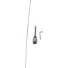 SYH&AQYE Antenna Radio Mobile per Auto da 100 W, Antenna VHF 144 MHz/UHF 435 MHz da 55 Cm, Guadagno 2,15 DB Antenna Walkie Talkie per Auto Dual Band Impermeabile Resistente All'usura per TM271a FT1900R