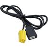 Jotekonoby Cavo adattatore da auto a 6 pin a USB per Fiat Grande Punto 2007-2024