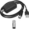 Frefgikty Amplificatore antenna HDTV amplificatore segnale TV HDTV Antenna con kit di alimentazione USB