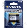 Varta 48157 Professional - Batteria al Litio 2 CR 5 (6203) da 6 V, 100 Pezzi