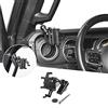 Hoolcar per JL A Pillar Grab Handle Supporto per telefono cellulare Stabilizzatore anti-shake regolabile Supporto per telefono per Jeep Wrangler JL JLU e Gladiator JT 2018-2021