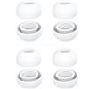 Wiki VALLEY 4 paia di auricolari per AirPods Pro di seconda generazione e AirPods Pro con foro per la riduzione del rumore, auricolari in silicone compatibili con auricolari Airpods Pro2, adatti per