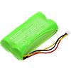 TECHTEK Batteria 2000mAh compatibile con [Kaba] Programmer 1460 sostituisce 132-512886, 1460-16 FBA