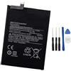 Bestome Batteria di ricambio BN57 compatibile con Mi Poco X3 NFC M2007J20CG M2007J20CT Poco X3 Pro 460200003J1G con kit 0 3.87V, 5160mAh