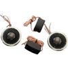 Generico coppia Tweeter Neodimio per auto 200 watt + crossover 4 ohm dB 105 Gme TW25ND