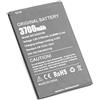 vhbw batteria compatibile con Doogee X7, X7 Pro smartphone cellulare (3700mAh, 3,8V, Li-Ion)
