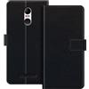 ESACMOT Custodia Portafoglio in Pelle Compatibile con Brondi Amico Smartphone 4G Flip Cover con Porta Carte e Supporto, Chiusura Magnetica, Custodia Folio Antiurto (Nero)