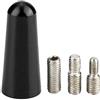 FIYO Antenna Per Auto Corta, Antenna Per Auto in Lega di Alluminio da 3 Cm Antenna Decorativa Per Autoradio Antenna Per Tetto Auto Per Auto