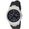 Casio EF305-1AV Edifice Orologio multifunzione con cinturino in resina nera, vestito, Nero, vestito
