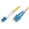 Techly Professional Cavo Fibra Ottica Monomodale OS2 SC/LC 9/125 1 m