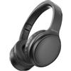 Fontastic Cuffie Stereo Wireless Pieghevole con Microfono Tonic Nero