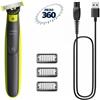 Philips RASOIO ELETTRICO RICARICABILE PHILIPS ONE BLADE TUTTO IN 1 QP2724/23