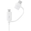 Samsung CAVO DATI/CARICA PER SMARTPHONE USB- MICRO USB/TYPE-C 1.5MT SAMSUNG EP-DG930DWEGWW WHITE