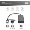 DIGITUS Hub USB 3.0, 4 porte, Slim Line