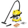 Karcher Bidone aspiratutto Karcher 1 628 260 0 WD 4 S V 20 5 22 Giallo e Silve