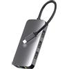 Link DOCKING STATION 6 PORTE CON RETE GIGABIT HDMI® USB-C E 3 PORTE USB 3.0