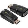 Techly Mini Adattatore da HDMI a VGA con Audio
