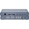Techly KVM Switch 2x1 USB2.0 Tipo C™ a HDMI/DP 8K@60Hz PD100W Nero