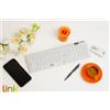 Link TASTIERA ITALIANA SLIM E MOUSE COMBO WIRELESS BIANCA