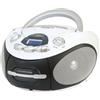 Majestic Lettore CD portatile Majestic 112387 Ah 2387R Mp3 Usb White e Black