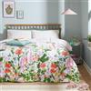 furn. Cottage Garden Set Copripiumino - Reversibile Floreale Prato Facile Manutenzione Miscela Di Cotone Biancheria Da Letto (Multicolore - Doppio - 200x200cm)