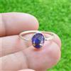 Viola Rame Turchese Gemma 925 Argento Sterling Artigianale Anello Tutti Size A-2