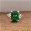 Natale Diopside Gemma 925 Argento Sterling Artigianale Anello