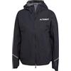 Adidas Terrex Multi 2.5L Luce Rain.rdy Nero Damen - S - (IX1573) Giacca a Vento