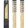 XoeLLe 12 Pezzi Extension Capelli Clip Adatto pr Occasioni Come Festival Musicali Feste e Concerti Glitter Capelli Facile da Utilizzare Può Essere Tagliato Alla Lunghezza Desiderata(Oro)