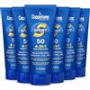 Coppertone Sport Sunscreen Lotion, Broad Spectrum SPF 50 Sunscreen Multi Pack, 3 Fl Oz, Confezione da 6