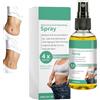 zonihun Spray Idratante Dimagrante allo Zenzero, Spray Corpo Rassodante Lisciante Sollevamento e Serraggio Visibile per la Pancia, Perdita di Peso Massaggio della Pelle per (1PCS)