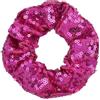 Blausky 2 pezzi di scrunchies con paillettes per donne, accessori per capelli con glitter, morbidi lustrini, elastici per coda di cavallo, fasce spesse, accessori per capelli per carnevale e festa