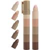 Genérico Stick per ombretto - Stick per matita per ombretto | Cosmetici per il viso di bellezza impermeabili per vacanze di viaggio allaperto Carnival Stage Dating School Dating Party
