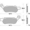 Brembo Pastiglie Freno Sinterizzate SINTER. MET.,ABE,07HD07SP