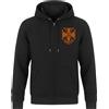 WCC ATX Cross Felpa con cerniera uomo nero