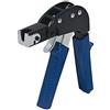 DOBO Pinza per Profili Pistola Fissaggio tasselli a espansione Profili in cartongesso 16 Cm Blu Impugnatura Antiscivolo Acciaio