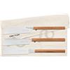DICTUM Set di 3 seghe giapponesi - Dozuki, Kataba & Ryoba | Set professionale con Wave Grip | sega giapponese originale e sega di precisione per lavori precisi