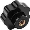 Othmro Manopole a vite per maniglia di serraggio M10 x 50 mm filettatura femmina 1 pezzo