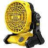 STANLEY Ventilador V20 Li-Ion 18V, 3 velocidades, diámetro 178mm, caudal de aire 1.100 m³/h. Sin batería/cargador