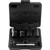 CCLIFE Set di estrattori per viti, 5 pezzi, 1/2, per viti e dadi, 17 mm, 19 mm, 21 mm, 22 mm