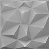 Eurodeco Pannelli 3D in morbido polistirolo XPS, pannelli per soffitto e decorazioni in polistirolo per parete 50x50 cm spessore 3 mm